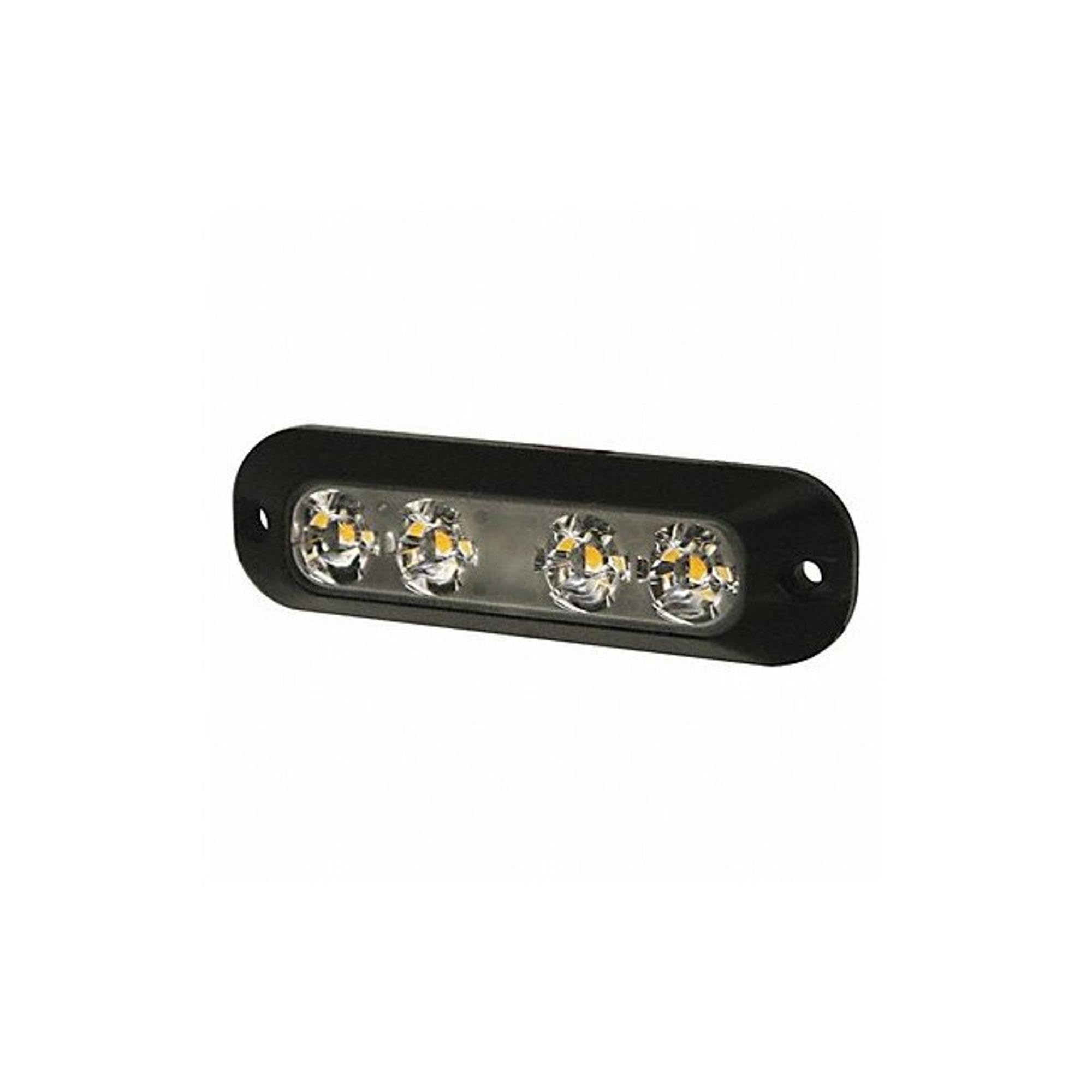 LED Warning Light, Amber/Blue
