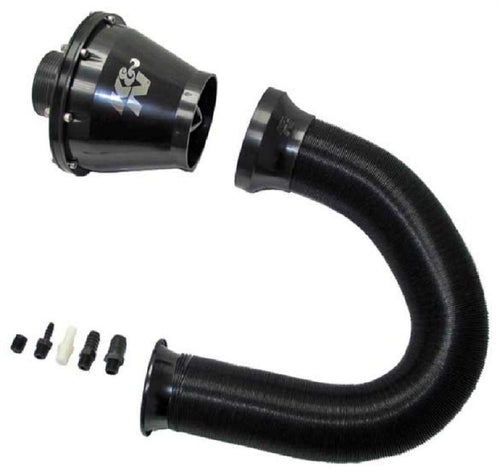 High-Flow K&N Original Lifetime Universal Air Intake System: High Performance, Premium, Increase Horsepower: Flange Diameter: 2.75 In, Filter Height: 4.875 In, Shape: Round Reverse Tapered, RC-5052AB