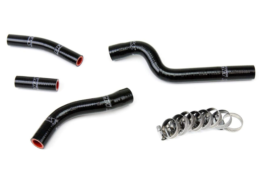 Black HPS 57-1261-BLK Silicone Radiator Coolant Hose Kit