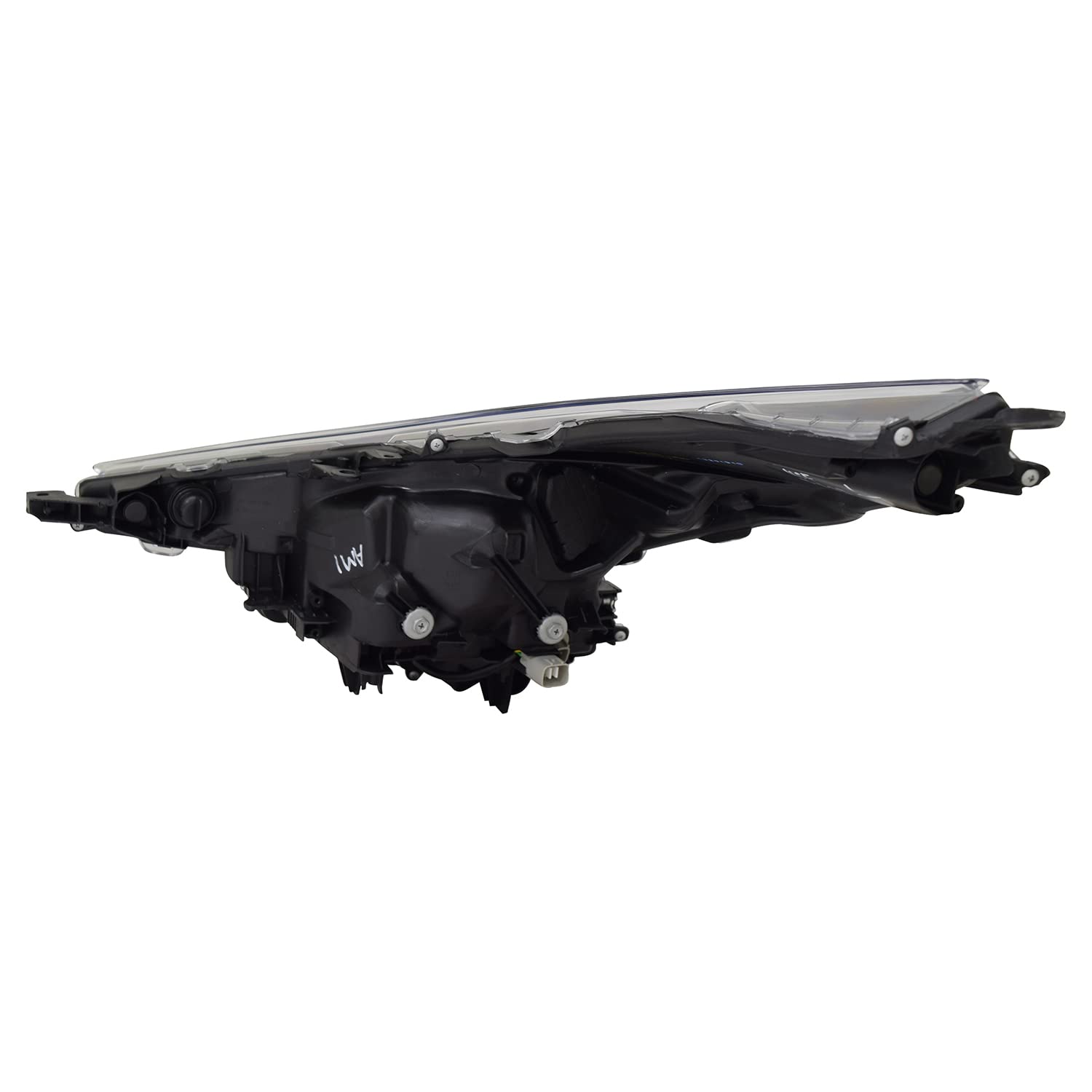 Right TYC Headlight Assembly Compatible with 2016-2018 Toyota Prius