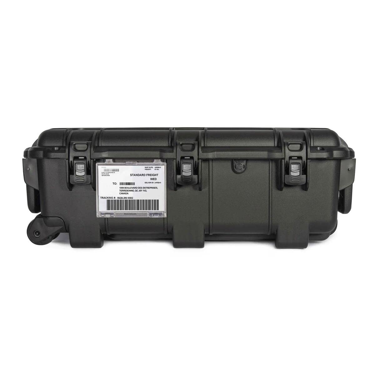 Wheeled Waterproof Hard Case Nanuk 962 with Cube Foam Insert, 31.1x19.5x11.1, Black