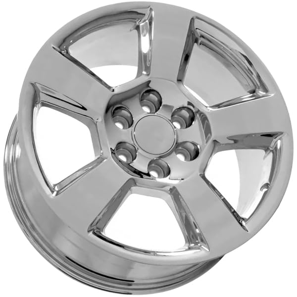 CV76-20090-6550-27C OE Wheels 20" Replica Wheel Fits Chevrolet Tahoe Rim 20x9 Chrome Wheel