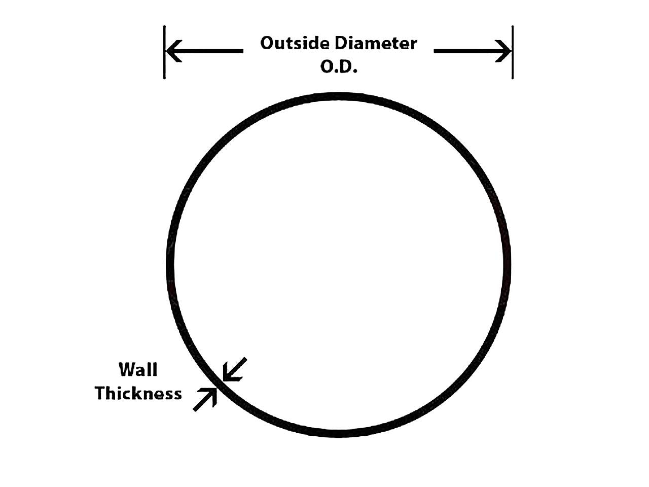 HPS 6061 T6 Aluminum Elbow Pipe Tubing AT110-400-CLR-4, 16 Gauge, 110 Degree Bend, 4" OD, 0.065" Wall Thickness, 4" Center Line Radius