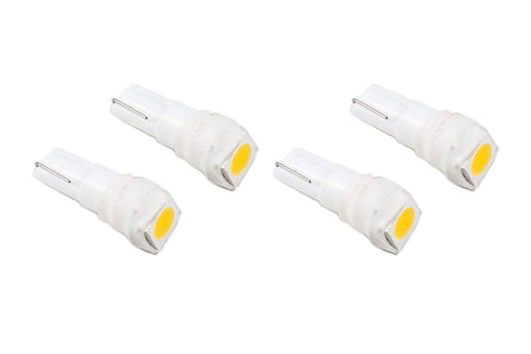 Set of 4 74 SMD1 LED Cool White Diode Dynamics