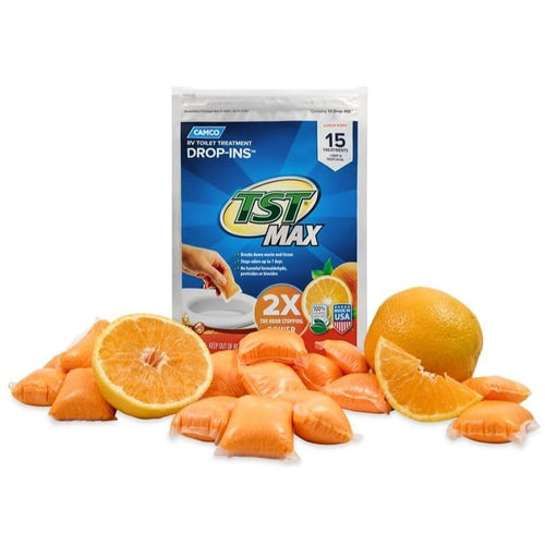Power Camco Drop-Ins Orange 15 Count