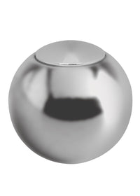 2" Auto Transmission Shifter Knob Lokar SK-6922 with Plain Push Button (Polished Finish)