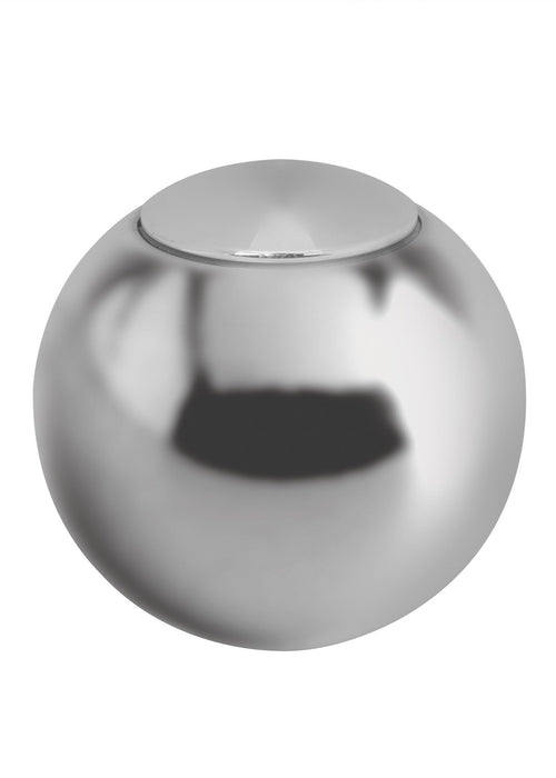 2" Auto Transmission Shifter Knob Lokar SK-6922 with Plain Push Button (Polished Finish)