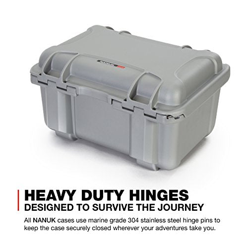 Waterproof Nanuk 918 Hard Carrying Case Empty - Silver