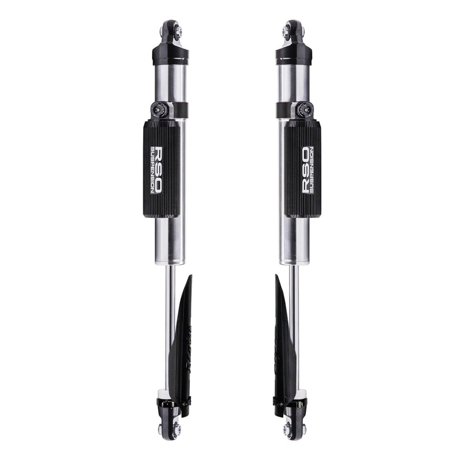 RSO Rear Suspension 2.5 Shocks Adjustable Compression Piggyback Reservoir 3-5 inch Lift Compatible with 2018-2025 Wrangler JL/JLU