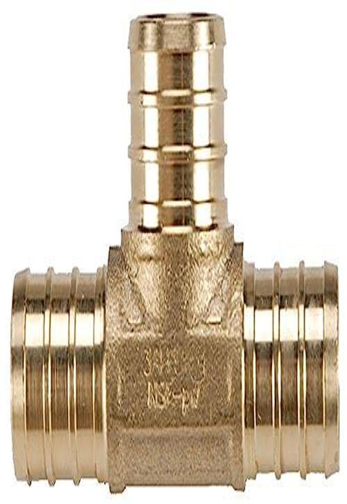 3/8" Tee Brass Crimp Fitting Elkhart 41150