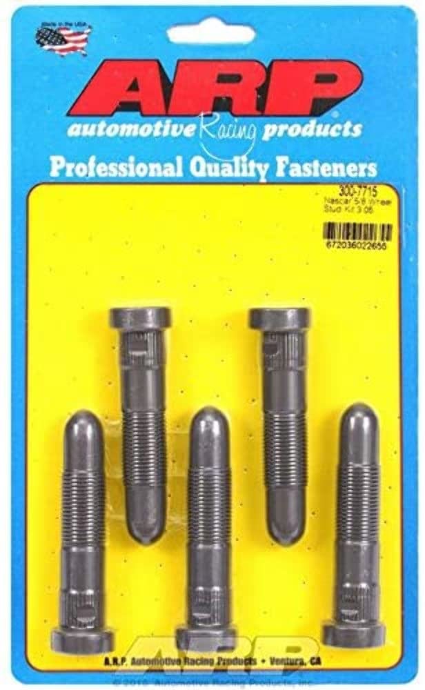 ARP NASCAR Wheel Stud Kit 300-7715 (3.050 UHL) - 5 Piece