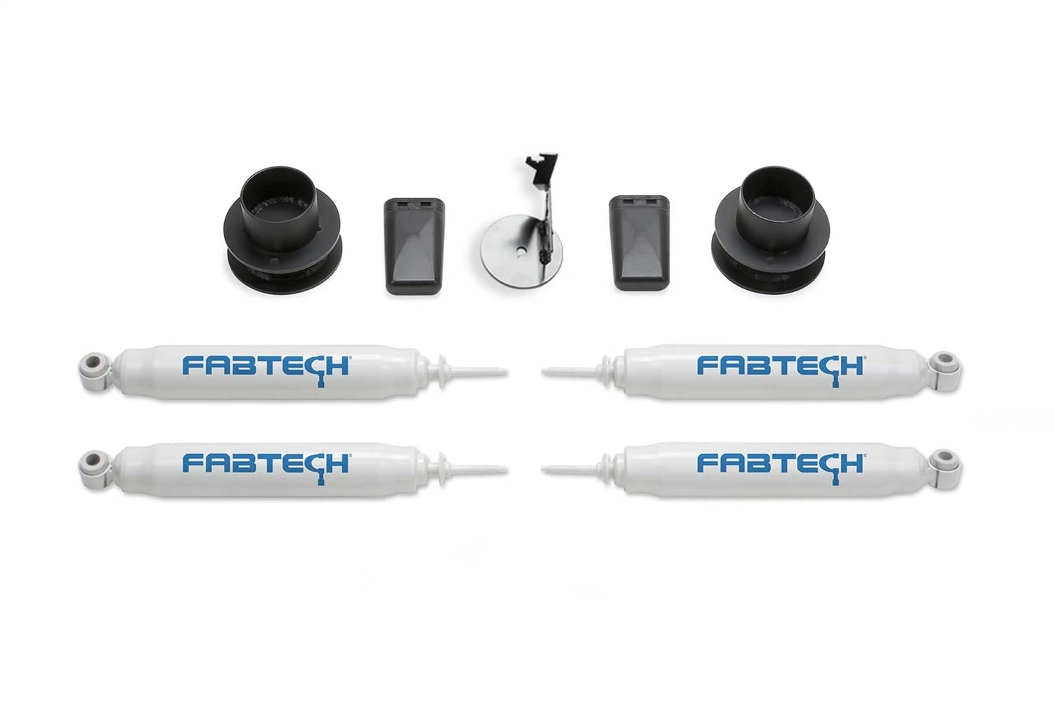 Fabtech K3191 Coil Spacer System For PN[FTS23227/FTS7236] Incl. 2.5 in. Coil Spacer w/Performance Shocks