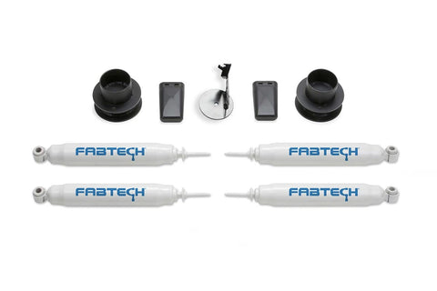 Fabtech K3191 Coil Spacer System For PN[FTS23227/FTS7236] Incl. 2.5 in. Coil Spacer w/Performance Shocks