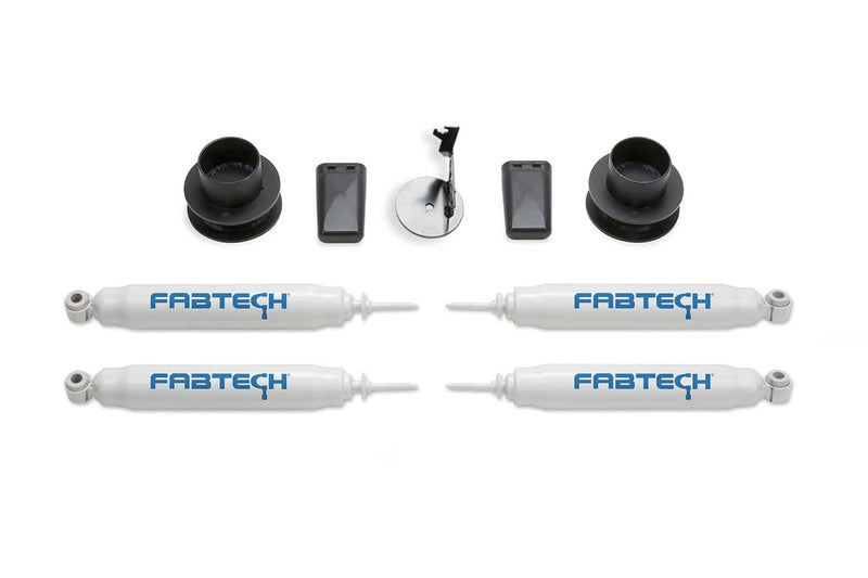 Fabtech K3191 Coil Spacer System For PN[FTS23227/FTS7236] Incl. 2.5 in. Coil Spacer w/Performance Shocks