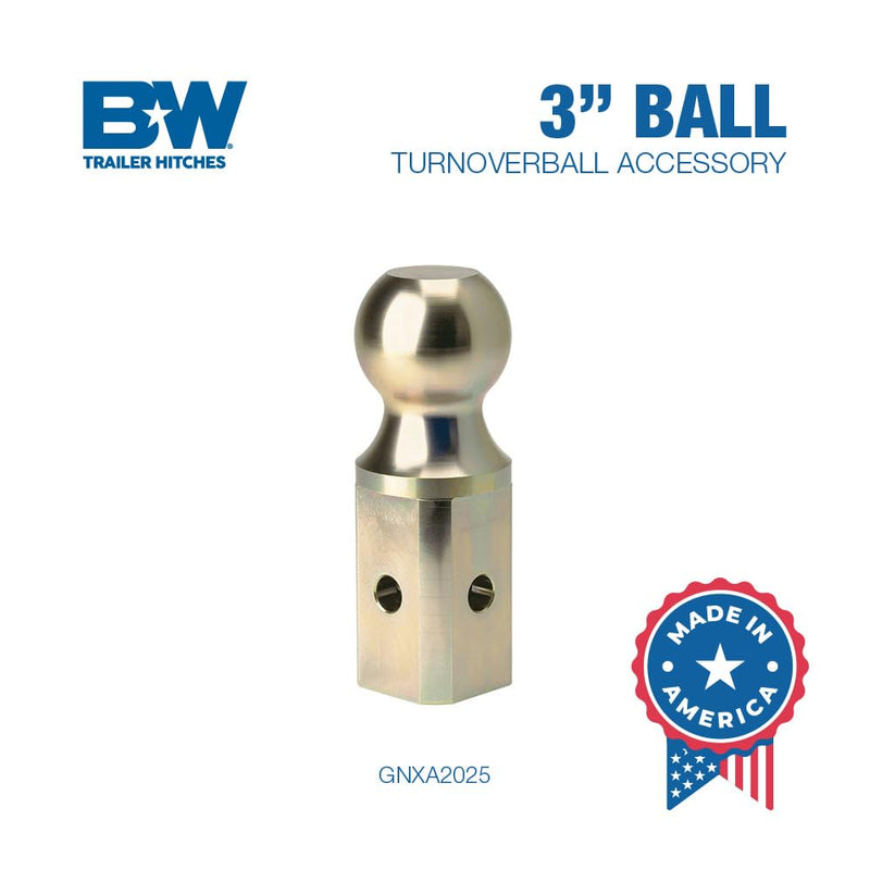 3" B&W Trailer Hitches Ball GNXA2025