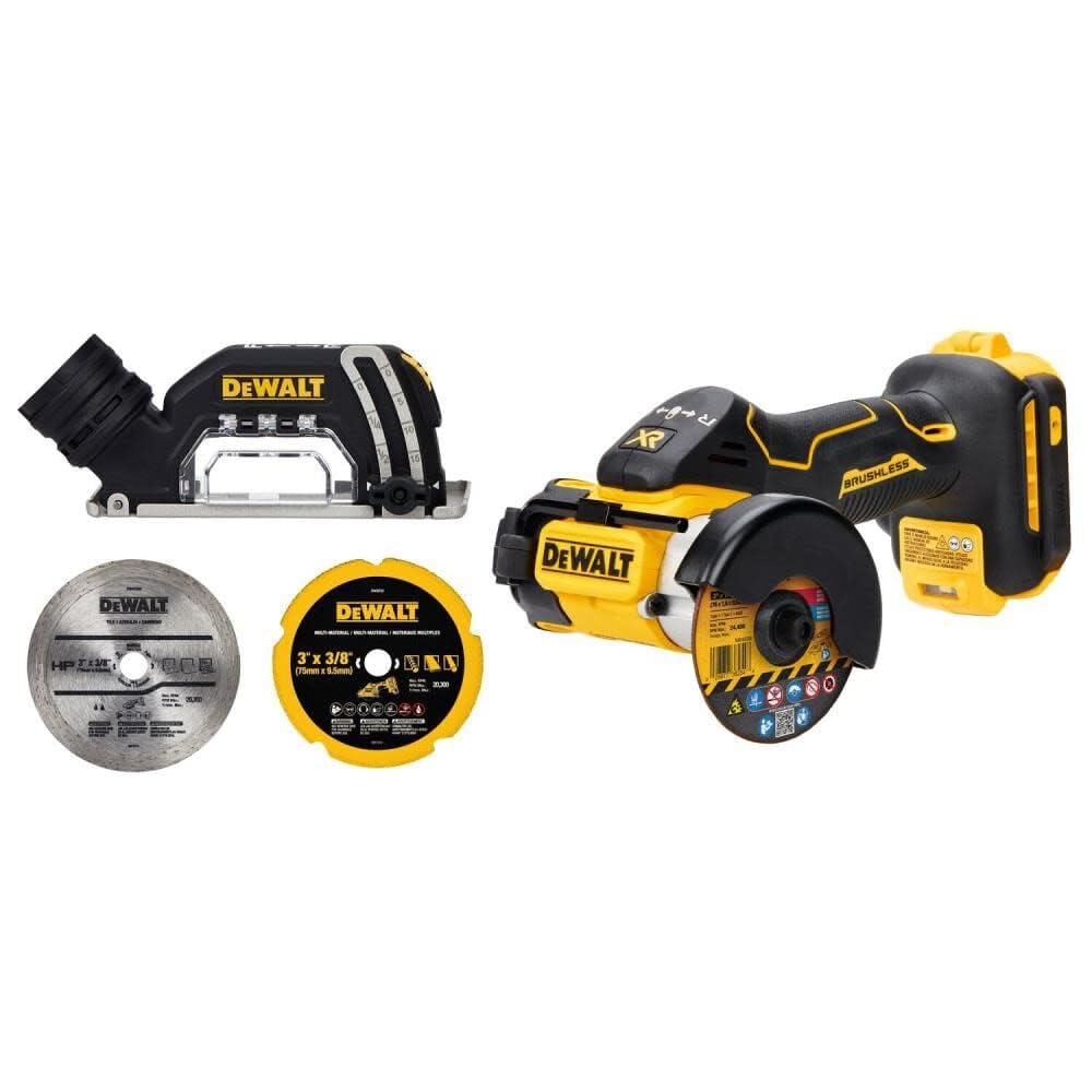 20V MAX XR DEWALT Cut Off Tool, Brushless and Compact, Bare Tool Only (DCS438B)