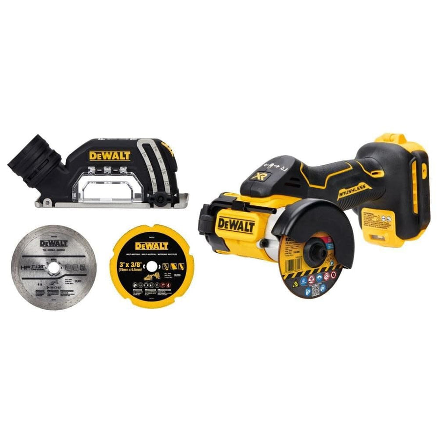 20V MAX XR DEWALT Cut Off Tool, Brushless and Compact, Bare Tool Only (DCS438B)