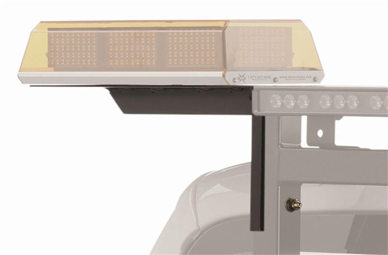 Light Bracket BackRack 16x7" | Black, Rectangle | 91007 | Universal w/ BackRack Frame's