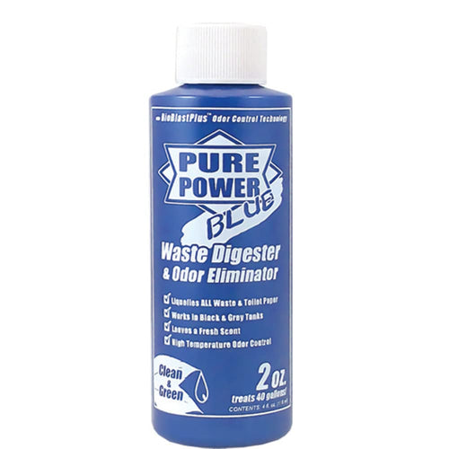 Valterra V23004 Waste Digester and Odor Eliminator 'Pure Power Blue' - 4 oz. Bottle