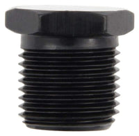 3/8 MPT Hex Pipe Plug Fragola 493303-BL Black