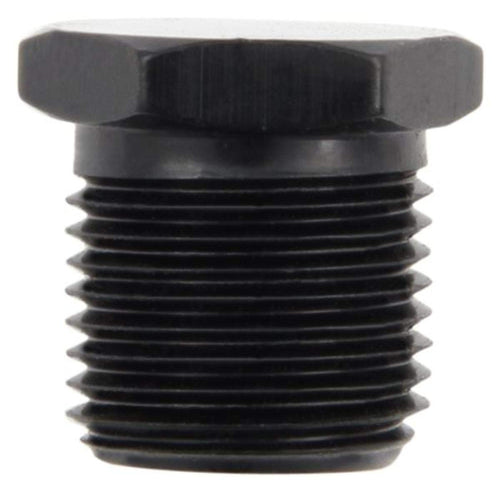 3/8 MPT Hex Pipe Plug Fragola 493303-BL Black