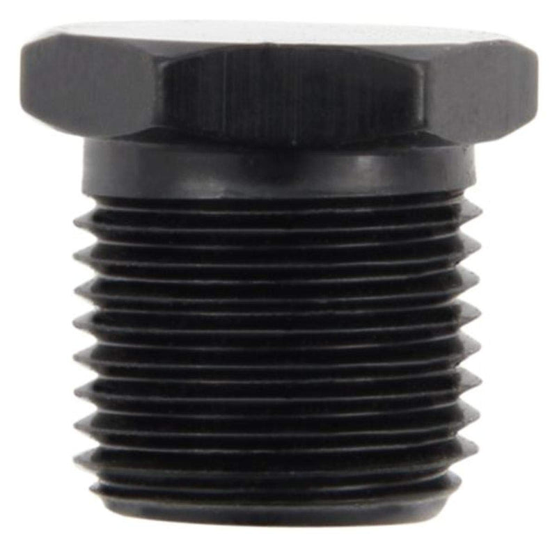 3/8 MPT Hex Pipe Plug Fragola 493303-BL Black