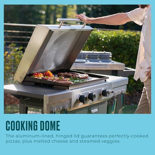 Versa-Tile 28" Charbroil 3-Burner 5-in-1 Cooking Station - 463717325