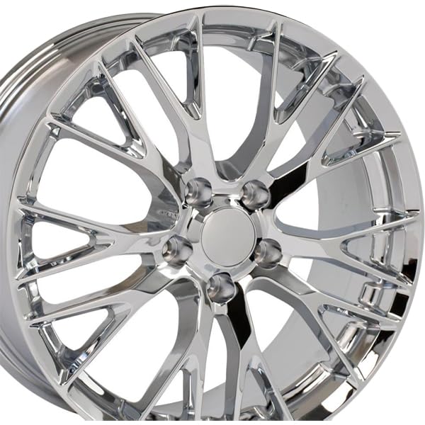 CV22C-19085-5475-56C OE Wheels LLC Chrome Wheel Painted (19 x 8.5 inches /5 x 120 mm, 56 mm Offset)