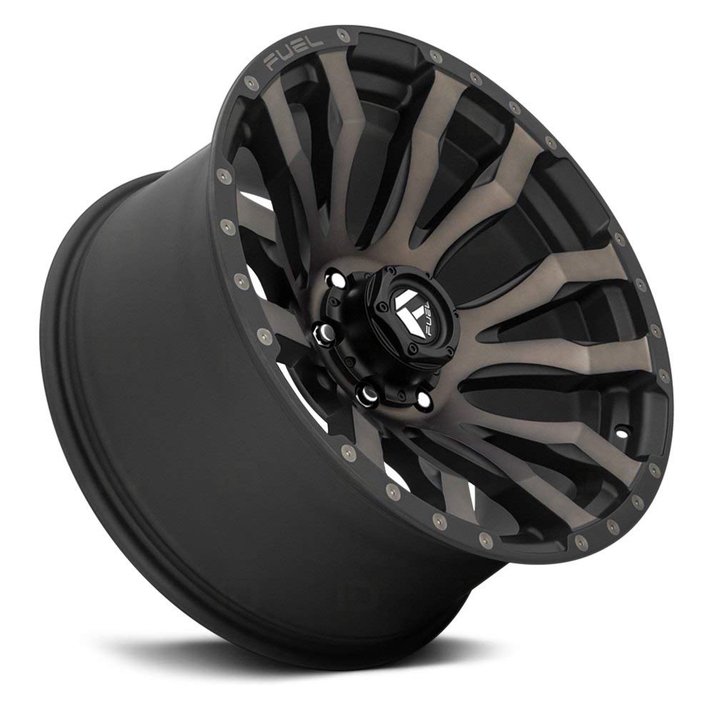 Fuel Offroad D674 Black BLITZ Wheel with Painted and TPMS Compatible (17 x 9. inches /8 x 125 mm, -12 mm Offset)