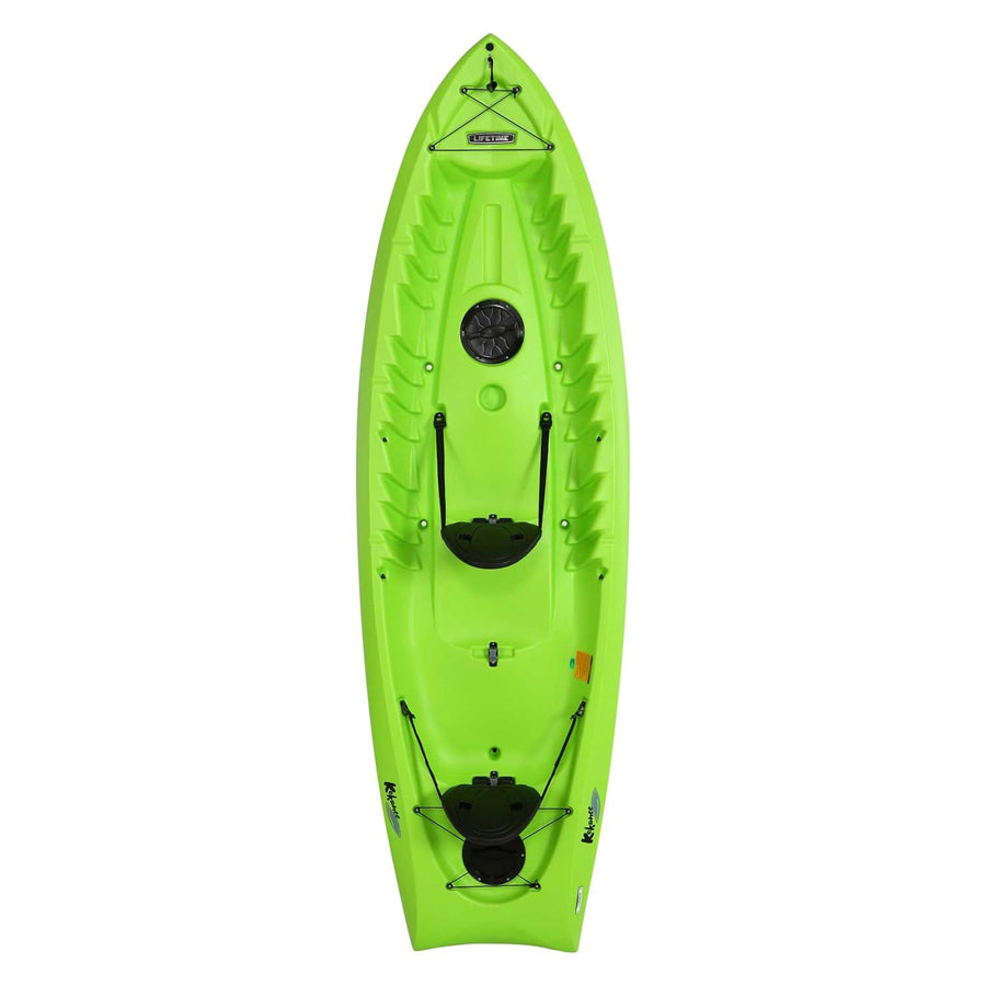 Kokanee Lifetime Sit-On-Top Kayak, Lime, 10'6"