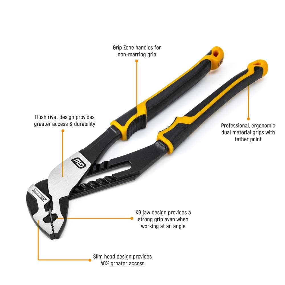 6 Pc. GEARWRENCH Pitbull Dual Material Mixed Plier Set - 82204C