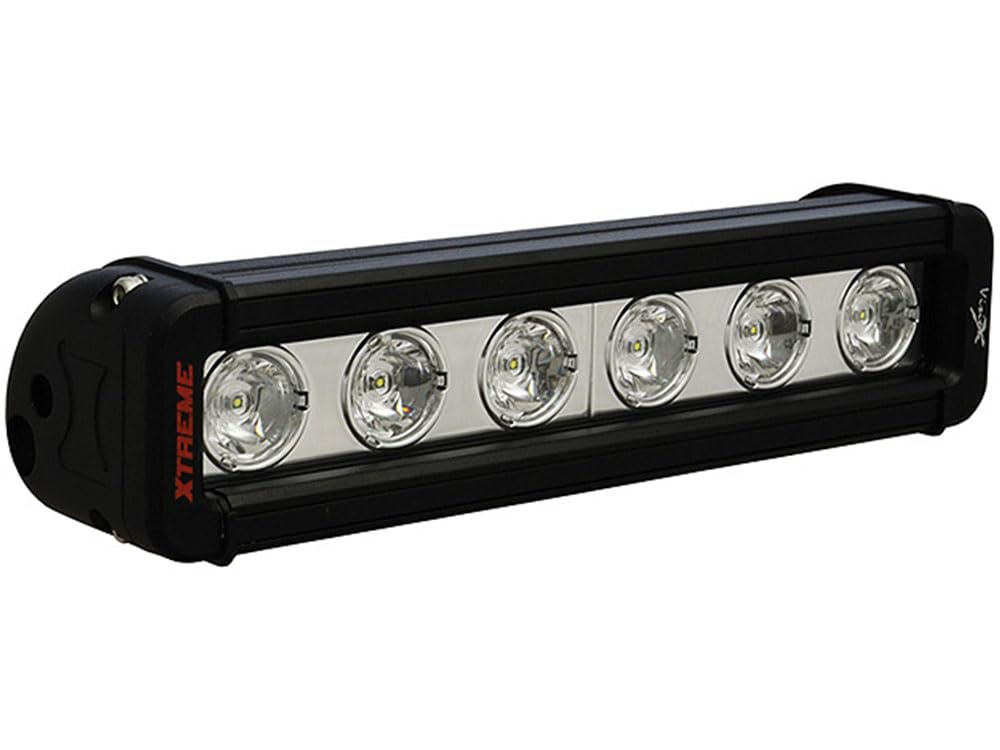 Low Profile 9" Xmitter. Black. 6 5 Watt Leds. Mixed Beam