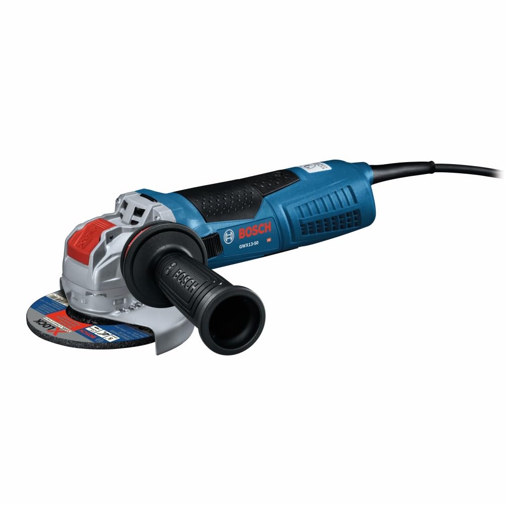 5 In. Bosch GWX13-50 X-LOCK Angle Grinder