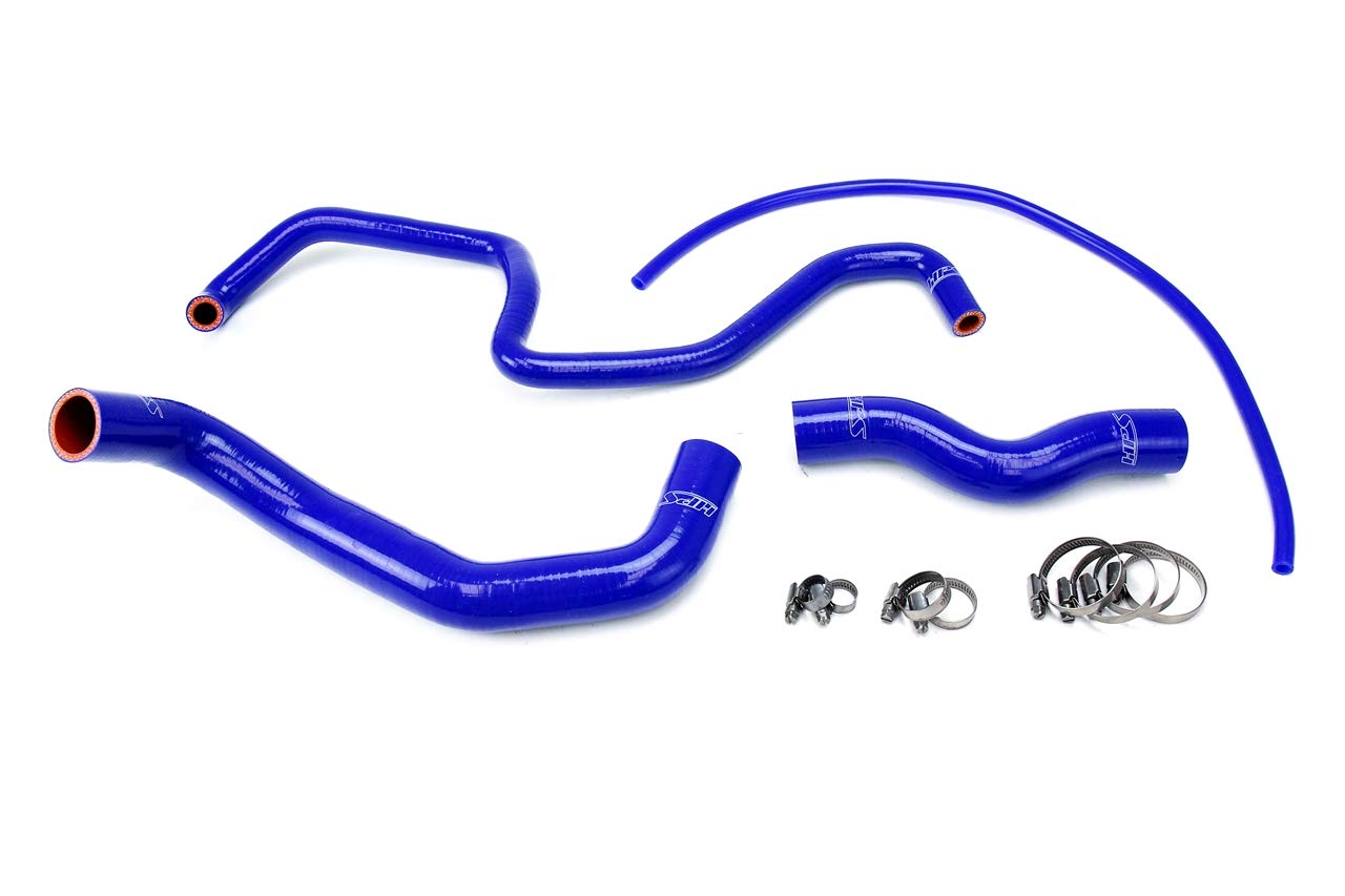 Blue HPS 57-1048-BLUE-1 Silicone Radiator Coolant Hose Kit