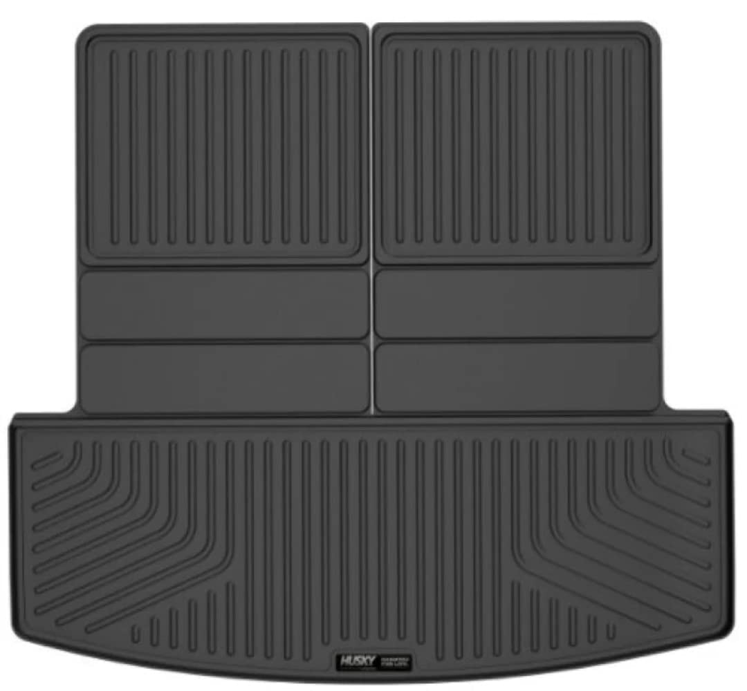 Weatherbeater Cargo Liner Husky Liners | Fits 2020-2026 Ford Explorer (to Back of 2nd Row - Folds Up & Down w/3rd Row) | 1-pc Black - 22321