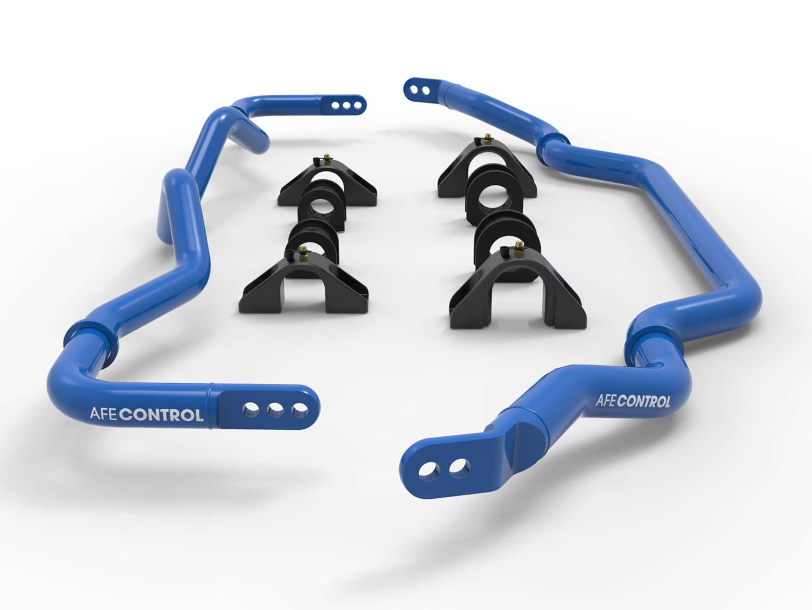 aFe Power Front and Rear CONTROL Sway Bar Set Blue Fit Nissan 370Z 09-20 V6-3.7L 440-712001-L