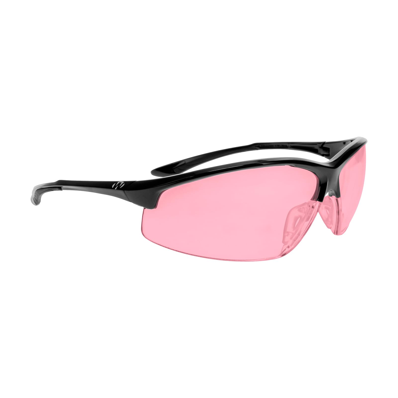 Tanker Walker's Open Frame Shooting Glasses Rose w/CASE
