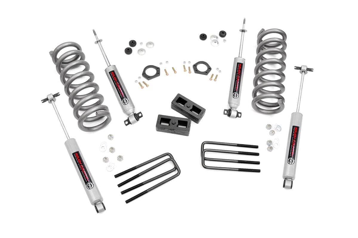 Rough Country 2" Lift Kit for 2WD 1988-1998 Chevy/GMC C/K1500 Truck/SUV - 230N3