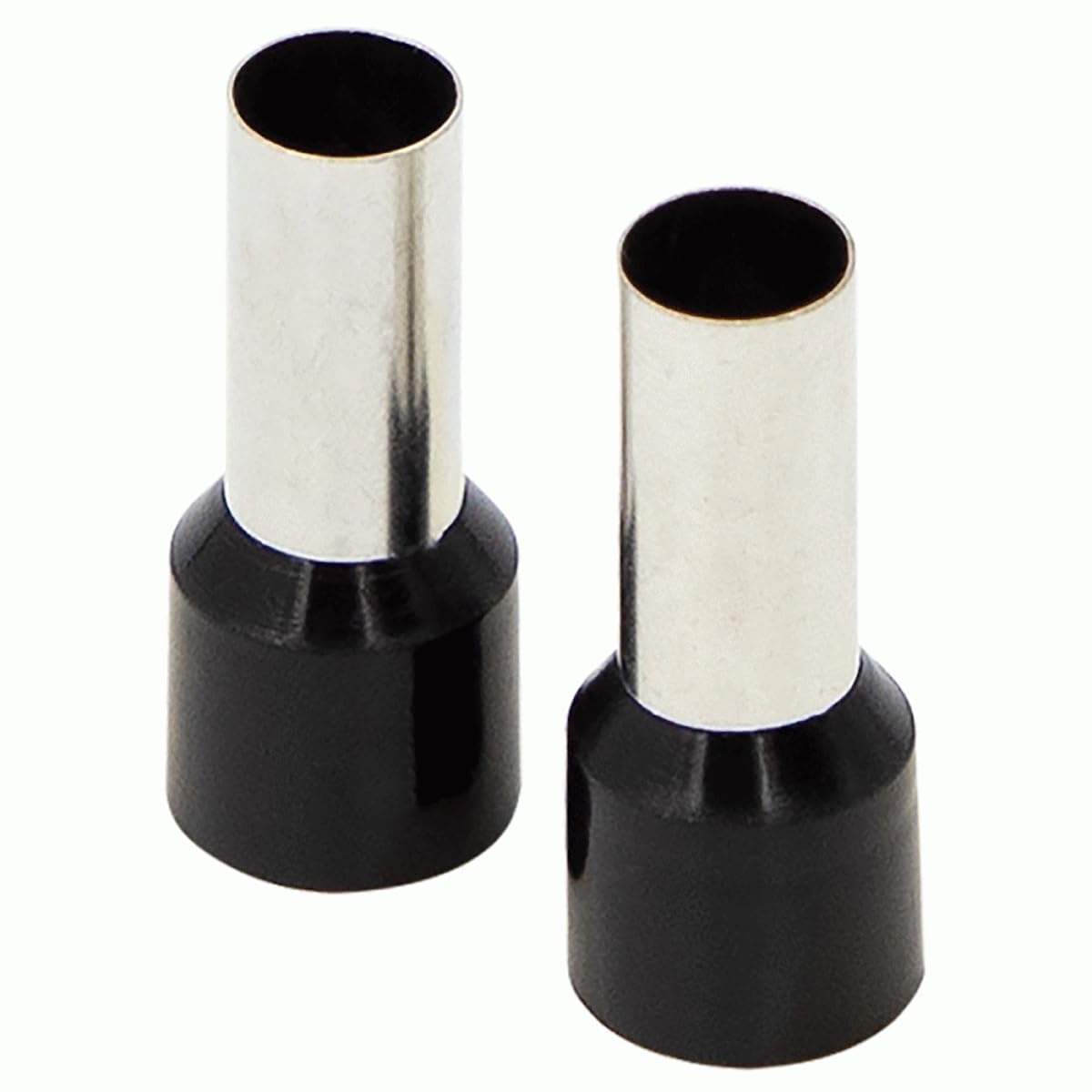 Install Bay Ferrules FRL4BK - Black 4Ga - 50 Per Bag