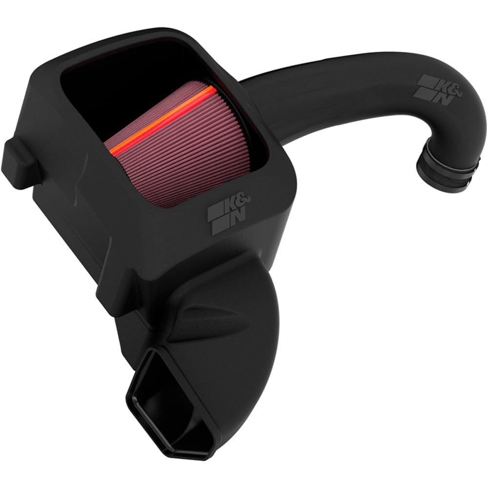 Cold Air Intake System K&N NextGen: High-Flow Cotton Filter: Compatible with 2009-2023 DODGE/Ram 1500; 1500 Classic; 2500; 3500; 50-1561