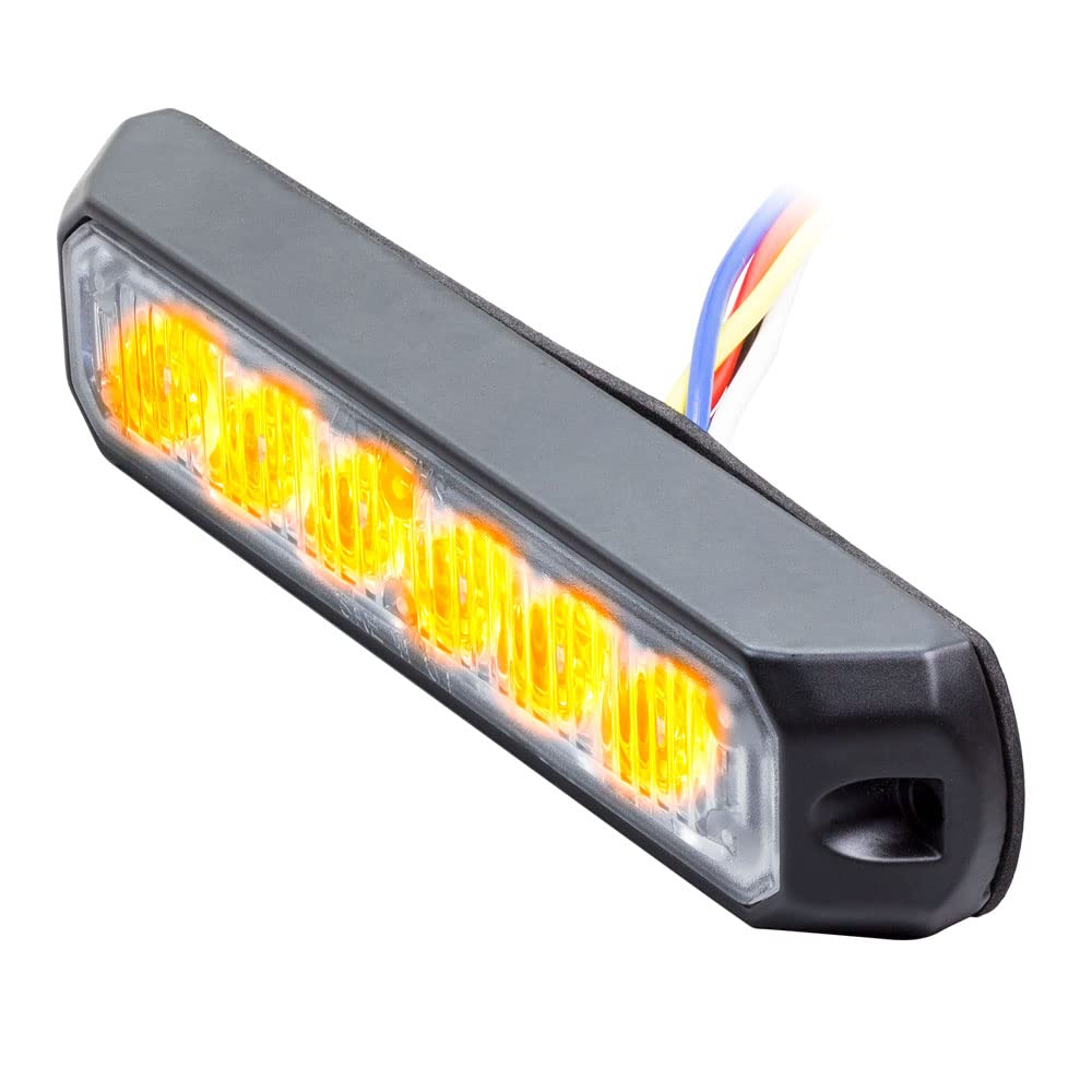 6 LED Municipality Marker Amber