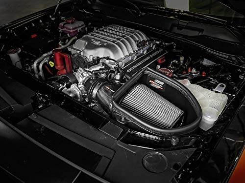 Track Series aFe POWER Intake System w/Pro DRY S Filter, #57-10001D, Carbon Fiber