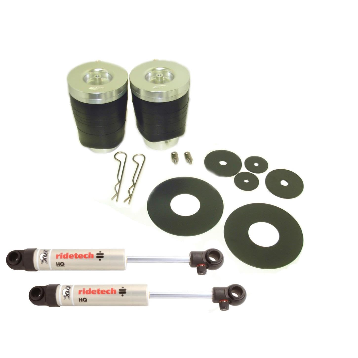 CoolRide Ridetech 11114010 Air Spring Shock Absorber kit for 1965-1970 Cadillac Rear