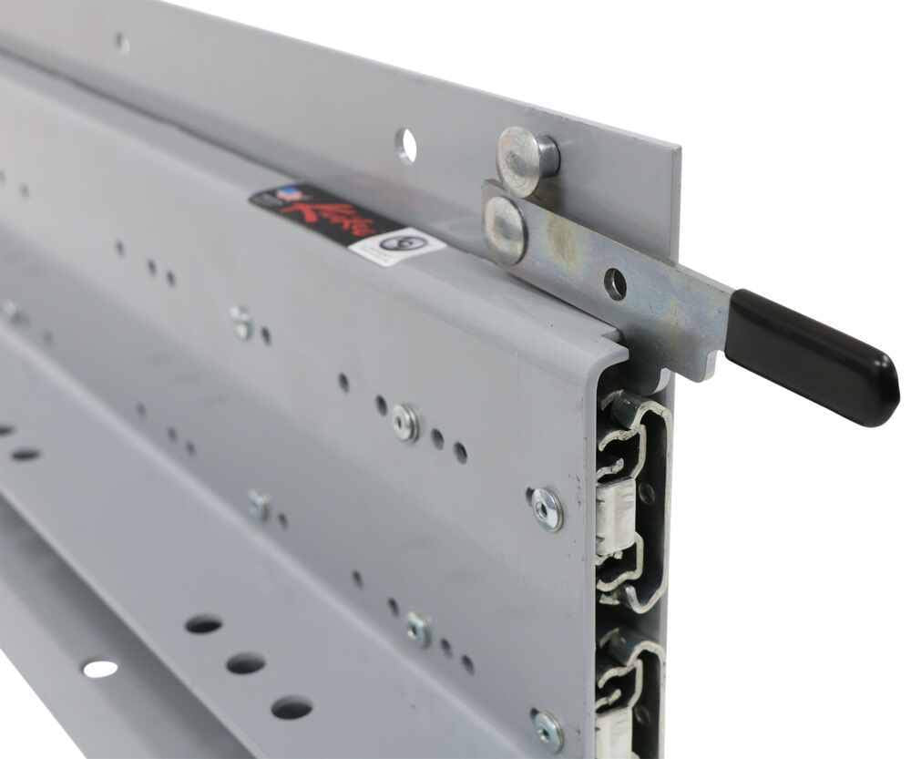 Exact Match Kwikee Replacement Cargo Tray Slide for Kwikee Assemblies, Industrial Grade Ball-Bearing, 200 lb. or 400 lb Weight Capacity, Safety Latch, Heavy-Gauge Steel Construction - 370794
