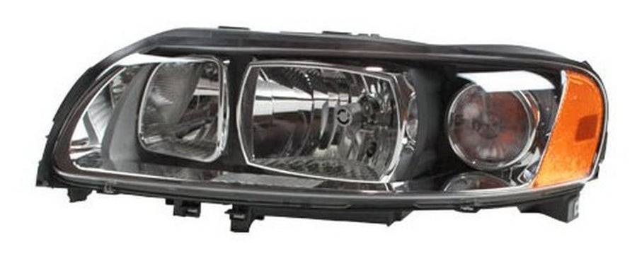 Left TYC Headlight Assembly Compatible with 2005-2009 Volvo S60
