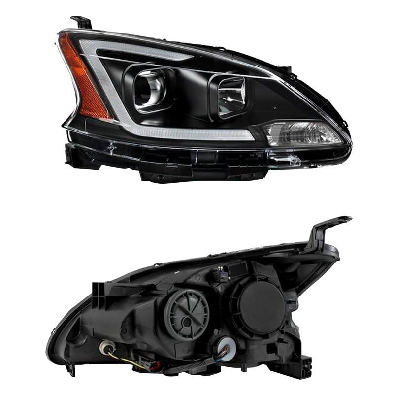 Akkon - Projector Headlights (PRO-JH-NS13-LB-BK) Xtune