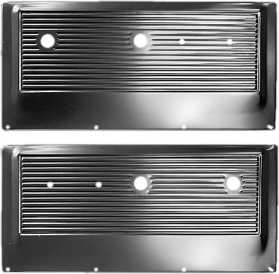 Replacement Door Panels Brothers Trucks U2003-67 - Standard - Black Metal - Pair