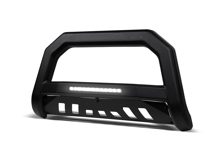 8705421 Armordillo USA AR-T Series LED Bull Bar Bumper Guard - Matte Black Fits 1997-2003 Ford F150 F250 Light Duty / 2004 Heritage / 1997-2002 Expedition