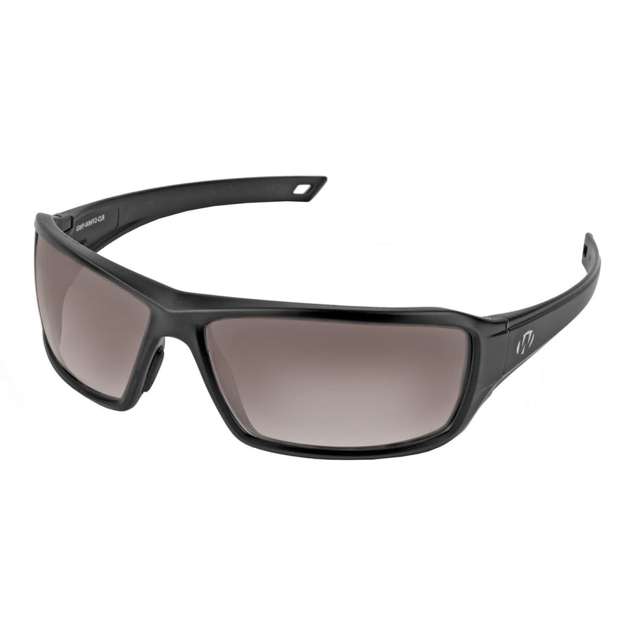 Walker's Full Frame IKON Forge Shooting Glasses | Impact-Resistant Non-Slip Frame Hunting Shooting Eyesight Protection Glasses, Microfiber Lens Cloth & Carry Case Included, Smoke