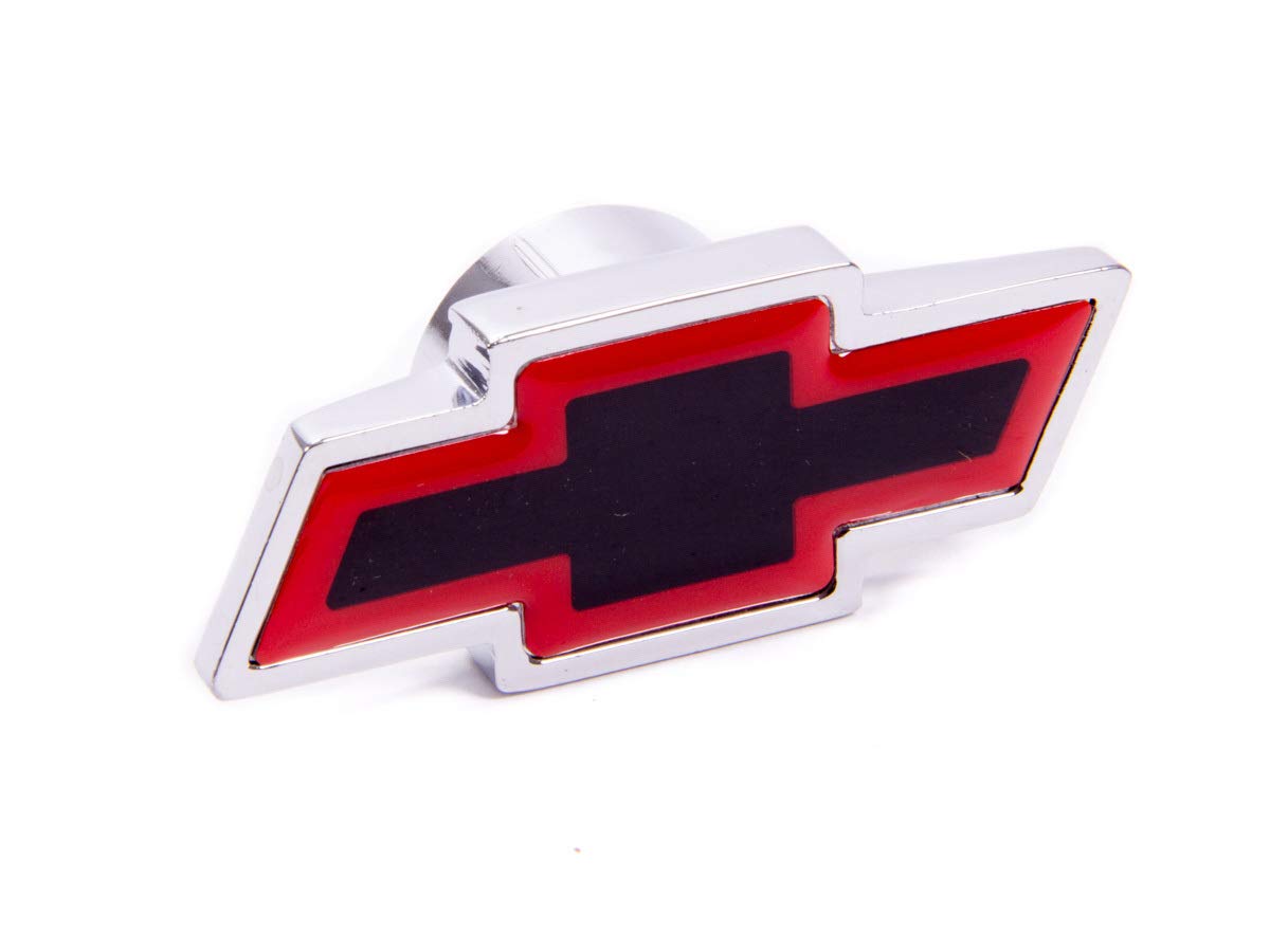 Chrome Air Cleaner Proform 141-333 Wing Nut with Large Red Bowtie Logo for 1/4-20" Thread